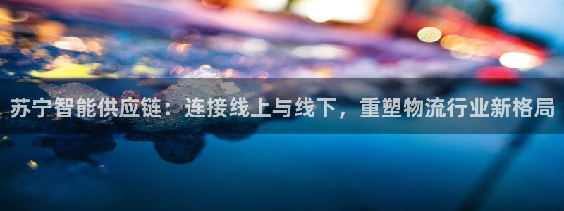 超凡国际网赌有什么风险：苏宁智能供应
